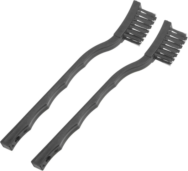uxcell 2 Pcs Anti Static ESD Brush, Portable Nylon Lab Cleaning Brushes for Electronics, Keyboard, PCB Repair