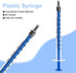 10 Packs 1ml Plastic Syringes, Individually Sealed Liquid Syringes Without Needles for Baby Medicine and Pet Feeding