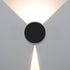 8W 3000K Kawell Modern LED Wall Sconce Light Up Down Waterproof Outdoor Wall Lamp Indoor Hardwired for Bedroom Bathroom
