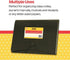 School Smart Poly Expanding Files - 13 Pocket, Black, 85104