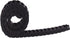 10mm x 10mm Semi Enclosed Type Plastic Towline CNC Machine Tool Cable Carrier Drag Chain Nested Black Ted Lele