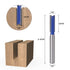 Yakamoz Industrial Grade 4Pcs 1/4" Shank Straight Dado Router Bit Set, Wood Milling Cutter Tools