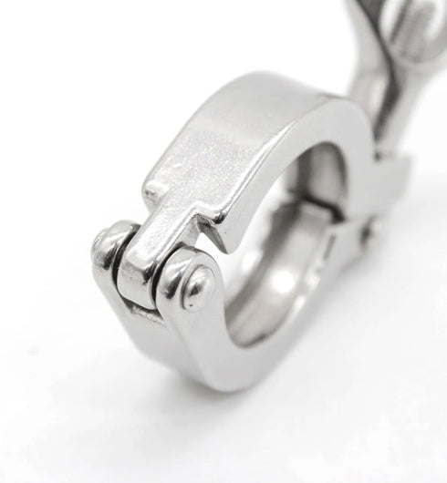 PKAALFUQD 304 25mm 268mm(114x130mm) Stainless Steel Tri Clamp Ferrule Fitting for Homebrew and Dairy Applications - OD
