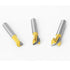TOEVER 5pcs Set, 1/4 Inch Set 5/16&3/8 1/2 &5/8 &7/16 Inch Keyhole Router Bits Shank Router bits, Router Bit & Blade