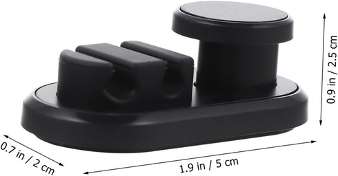 DOITOOL Storage Clip for Car Key Holder Self-Adhesive Cable Organizer for Tidy Cables Compact Design for Car Desk
