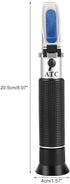 Yosoo Professional Handheld Alcohol Refractometer, 0~80% Test Meter Measure Instrument