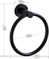 Towel Ring, Stainless Steel Hand Towel Holder,Modern Round Wall Hand Bathroom Washcloth Holder for Bathroom