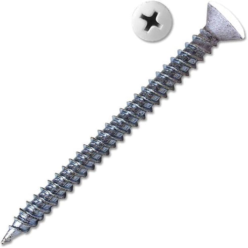 MALCO PO8X2ZWG Zip-in Register Screws, 50 Pack