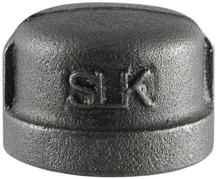 Black 3/8" Cap