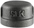 Black 3/8" Cap