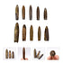10pcs Paleontology Belemnite Specimen Science Ornament for Laboratory Supply