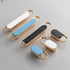 SANCHAKOU 6Pcs 16Mmk Zinc Alloy Drawer Pulls Bedside Cabinet Handle Bathroom Cabinet Wine Cabinet Cabinet Door Handle