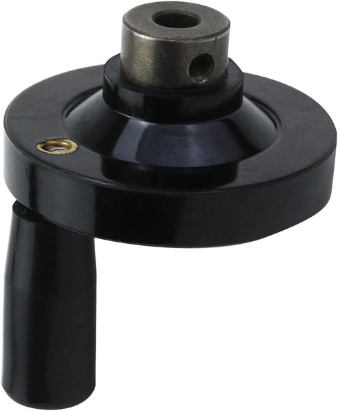 2PCS Hand Crank Revolving Handle, 63x8mm Hand Wheel M6 Thread for Lathe, Machine, Grinder (2.48")