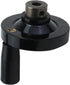 2PCS Hand Crank Revolving Handle, 63x8mm Hand Wheel M6 Thread for Lathe, Machine, Grinder (2.48")