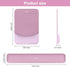 MOSISO Wrist Rest Support for Mouse Pad & Keyboard Set, Ergonomic Non-Slip Base, Pain Relief, Mauve Pink