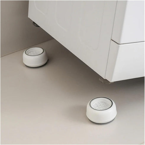X psblty 4Pcs Shock And Noise Cancelling Washing Machine SupportbNoise Reducing Anti Slip Anti Vibration Rubber Washing
