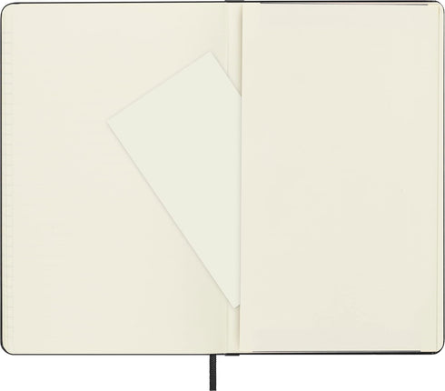 Moleskine Classic Notebook, Hard Cover, Large (5" x 8.25") Ruled/Lined, Black, 240 Pages