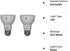GE Classic 2-Pack Dimmable Par20 LED Light Fixture Bulbs, 50W Equivalent, Daylight