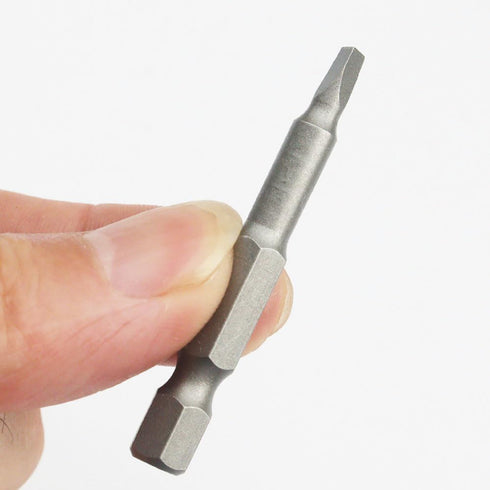 Zohino 7 1/4" Set 3-Points Pcs Hex Shank Magnetic Special Shaped Screwdriver Insert Bits U-Shape Y-Type Triangle Inner