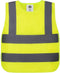 Kid's High Visibility Safety Vest Reflective Strips for Boys & Girls Walking or Back to School