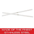 Starrett Stainless Steel Thickness Gage, Ideal for Carpenters and Home Improvement, 12" x 0.500"
