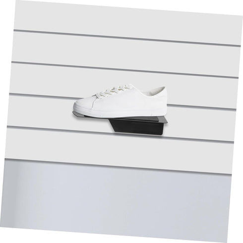 Mobestech Space-Saving Slatwall Shoe Display Rack for Stores