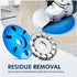5 Pieces Wood Carving Disc Grinding Wheel Shaping Disc Set (12 Teeth, 6 Teeth, 22 Teeth, 4 1/2)