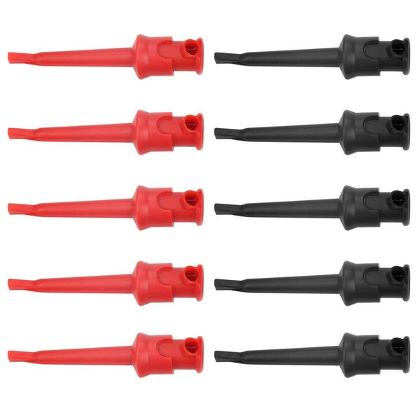 Hook Clip, 10pcs P5002 Hook Multimeter Test Hook Grabbers for Digital Multimeter/SMD IC D20 Cable Welding