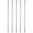 PATIKIL Threaded Extension Rod, 5 Sets 11.8" M10 x 1mm Fine Thread Lamp