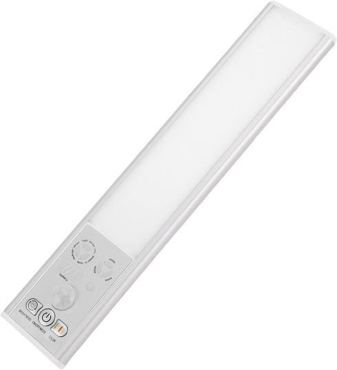 3 Dimmable Closet Counter Super Thin Under Cabinet Light with Motion Sensor, Color & Rechargeable, for Kitchen Bedside