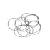uxcell Nitrile Rubber O-Rings 46mm OD 44mm ID 1mm Width, Pack of 10 for Automotive Machine Plumbing