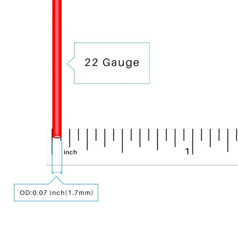 22 10 30 22 BNTECHGO Gauge Silicone Wire Kit Color Each ft Flexible AWG Stranded Tinned Copper Wire