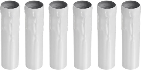 MECCANIXITY Candle Socket Covers, 4 Inch Tall Chandelier Sleeves Bulb Light Base