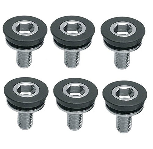 Hex Head Crank Arm Bolts 8mm x 15mm, Pack of 6