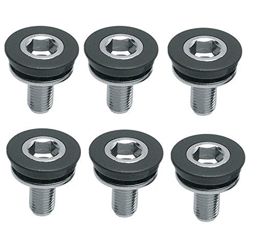 Hex Head Crank Arm Bolts 8mm x 15mm, Pack of 6