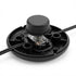 Volwiqu 3Pcs Floor Lamp Foot Switch,Black Foot Pedal Switch for Lamp Switch Replacement,Round Floor Lamp Inline Switch