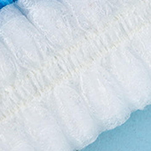 100 (21 Inch) Pcs Disposable Hair Nets for Salon Non-Woven Hair Nets with Dual Rubber Band Large Size Elastic Hair Net