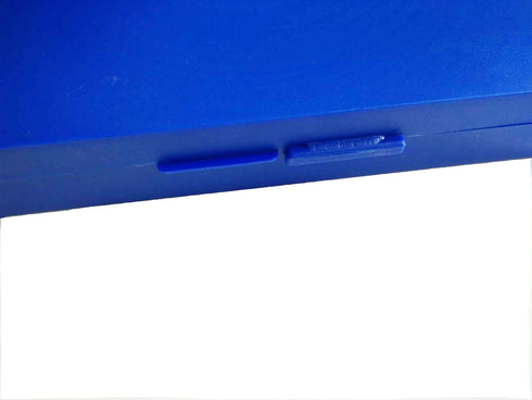 50-Place Microslide Slide Microscope Box Colors, Blue, Green, Orange, White (Pack of 4)
