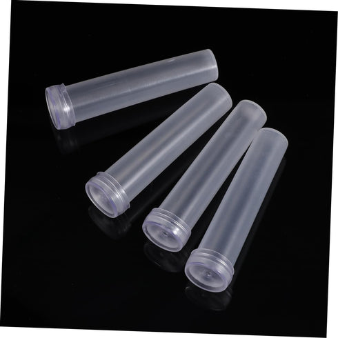 100pcs balacoo Floral Water Tubes White Flower Nutrition Containers for Fresh Flower Preservation Leakproof Test Tubes