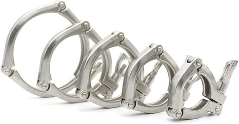 HNIGLLEEHN 1pc 304 Beverage(1.5inx50.5) Heavy Duty Stainless Steel Tri Clamp Clover - Sanitary Fitting for Homebrew
