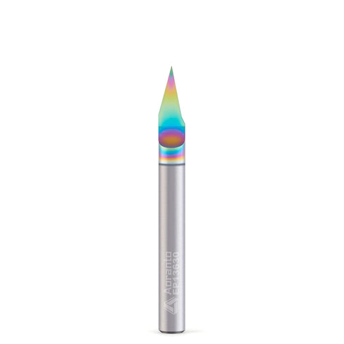 EP13630 30-Degree Signmaking Engraving Router Bits 1/4" Shank 0.005" Tip, Industrial Quality