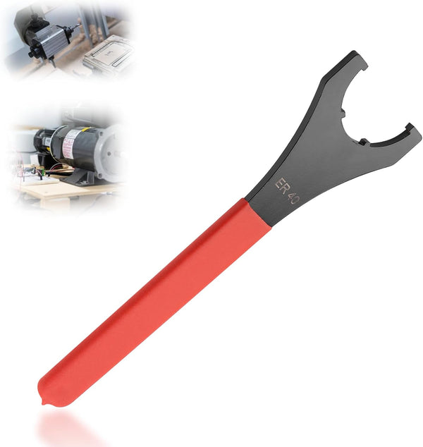 Wrench Spanner Set, ER40 Collet Chuck Wrench with 58mm Opening for Lathe CNC Milling