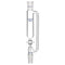 50ml Pressure Equalizing Addition Funnel, Borosilicate Glass Dropping Funnel 24/40 Joint with PTFE Stopcock for Lab