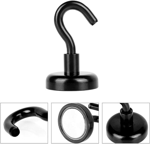Magnetic Hooks for Refrigerator - Cruise Ship Accessories, 50LBS Super Magnets with Neodymium Rare Earth