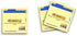 Sticky Notes 12 Pack, 3"x3", 50 Sheet Count Per Pad, Cute Funny Memo Note Pads, Computer Search Desktop