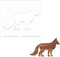 Fox Acrylic Router Templates, Router Templates for Woodworking, 5mm Thick Router Inlay
