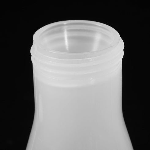 PATIKIL 100ml Plastic Erlenmeyer Flask with Screw Caps, 2 Pack Narrow Mouth Conical Flask for Laboratory, Clear
