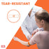 1" 18" 50 Count Disposable Tourniquets x Latex Free, Tear Resistant Elastic Bands for First Aid, Emergency Kits