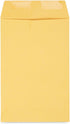 Universal 40165 Brown Kraft Catalog Envelope, Center Seam, 6 1/2 x 9 1/2, Box of 500
