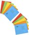 SUPVOX 10pcs Colorful A4 Hanging File Folders, Mixed Color Suspension File Holders for Organizing Documents